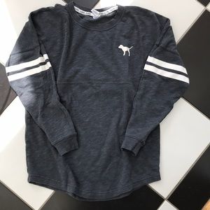 VS Pink tunic sweatshirt